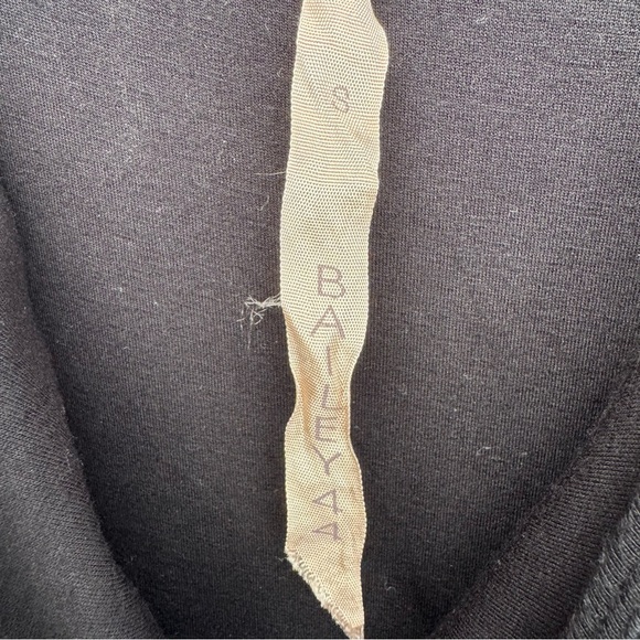 Bailey 44 Chic soft Black vegan Leather Mini Dress - Picture 7 of 7